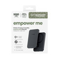 empower - Bezdrôtová PowerBank 5000 mAh 20 W, kompatibilná s MagSafe, Qi2/USB-C, vesmírna čierna