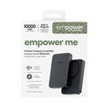 empower - Bezdrôtová PowerBank 10000 mAh 20 W, kompatibilná s MagSafe, Qi2/USB-C, vesmírna čierna