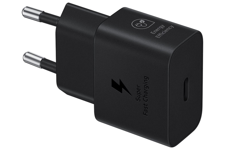 Samsung - Cestovný adaptér s rýchlonabíjaním EP-T2510, USB-C, 25 W, čierna