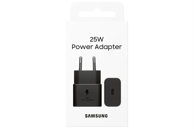 Samsung - Cestovný adaptér s rýchlonabíjaním EP-T2510, USB-C, 25 W, čierna
