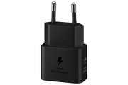 Samsung - Cestovný adaptér s rýchlonabíjaním EP-T2510, USB-C, 25 W, čierna