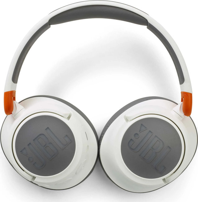 JBL - Detské bezdrôtové slúchadlá JR460NC, biela