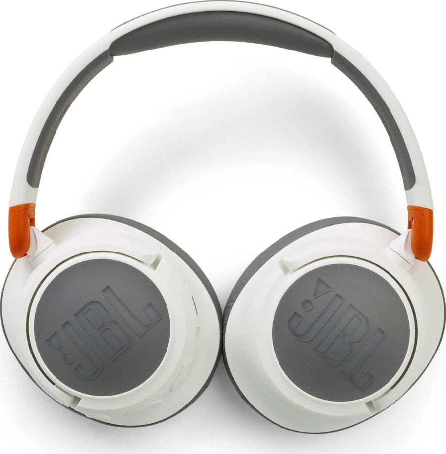 JBL - Detské bezdrôtové slúchadlá JR460NC, biela