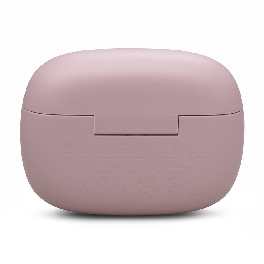 JBL - Bezdrôtové slúchadlá TWS Wave Beam 2, ružová