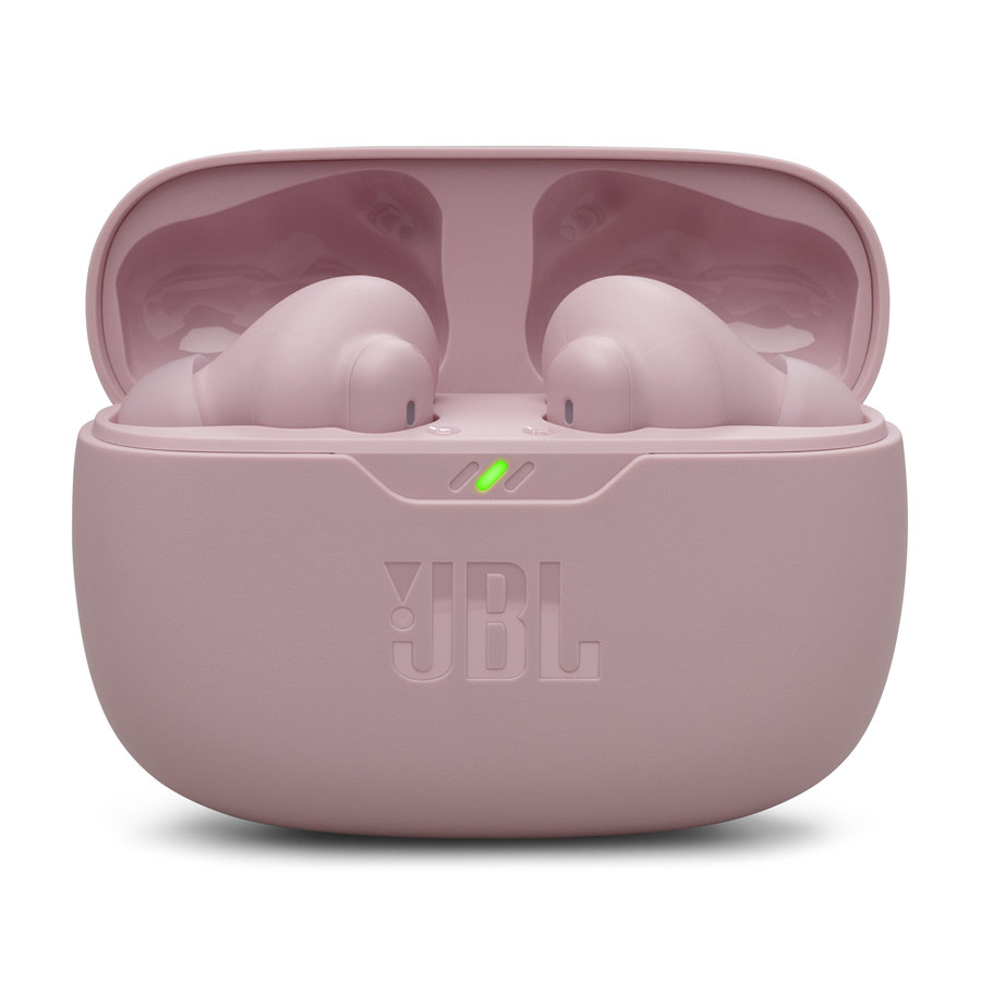 JBL - Bezdrôtové slúchadlá TWS Wave Beam 2, ružová