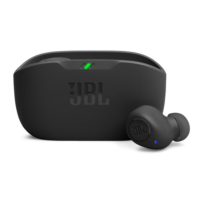 JBL - Bezdrôtové slúchadlá TWS Wave Buds, čierna