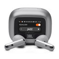 JBL - Bezdrôtové slúchadlá TWS Live Flex 3, strieborná