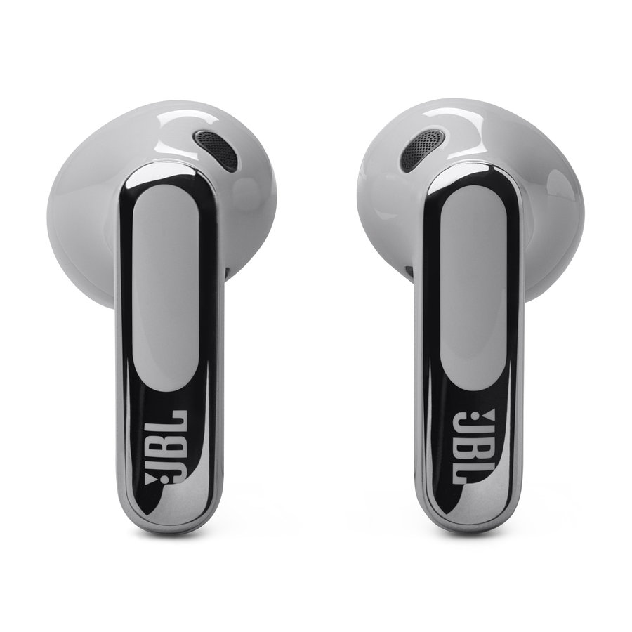 JBL - Bezdrôtové slúchadlá TWS Live Flex 3, strieborná