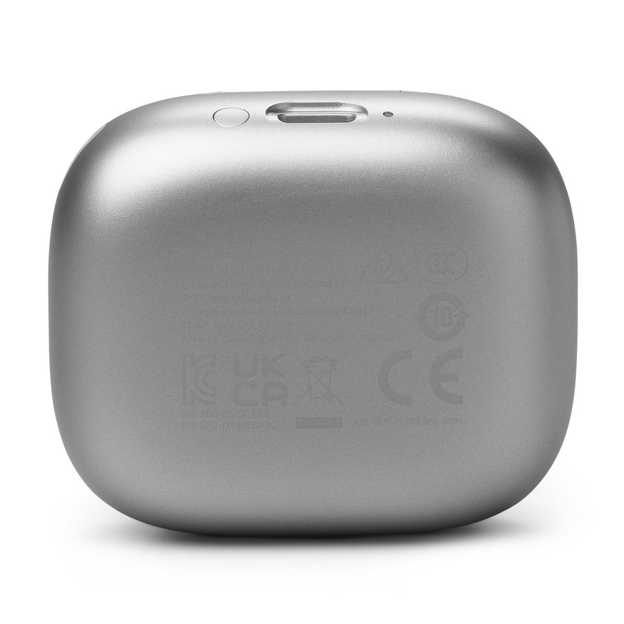 JBL - Bezdrôtové slúchadlá TWS Live Flex 3, strieborná