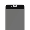 Tvrdené sklo Privacy Case Friendly pre iPhone SE 2022/SE 2020/8/7/6s/6, čierna