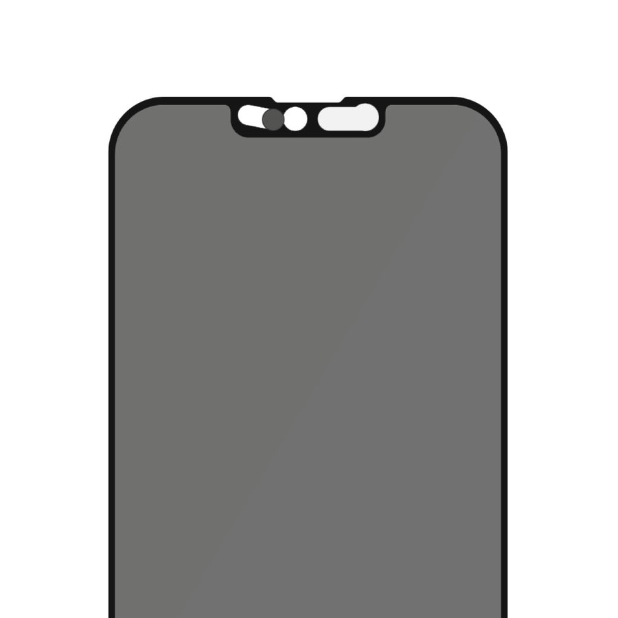 Tvrdené sklo Case Friendly Privacy CamSlider AB pre iPhone 13 mini, čierna