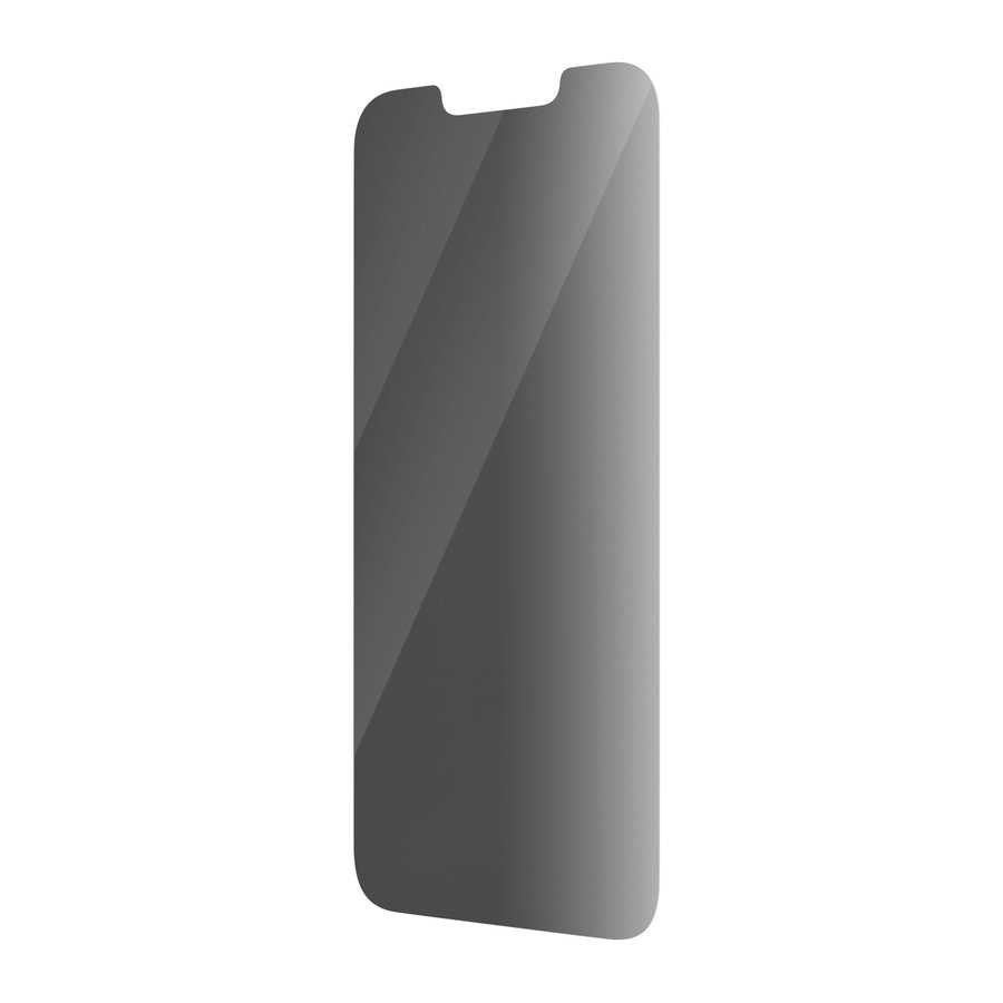 Tvrdené sklo Privacy AB pre iPhone 16e/14/13 Pro/13, číra