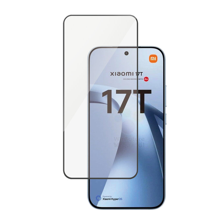 Tvrdené sklo UWF pre Xiaomi 17T, čierna