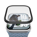 Tvrdené sklo UWF METALLIC pre Apple Watch 11/10 42 mm, čierna