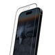Tvrdené sklo UWF Stealth s Fastfit pre iPhone 17/16 Pro, čierna