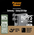 Ochranný kryt objektívu Hoops pre Samsung Galaxy S25 Edge, číra