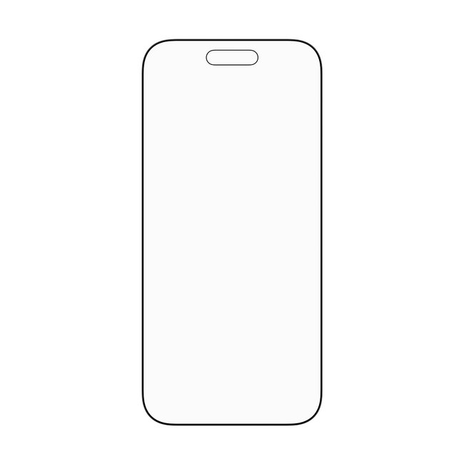 Tvrdené sklo UWF Stealth s Fastfit pre iPhone 17 Air, čierna