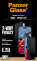 Tvrdené sklo UWF 2-Way Privacy s aplikátorom pre iPhone 17 Air, čierna