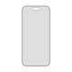 Tvrdené sklo UWF 2-Way Privacy s aplikátorom pre iPhone 17 Air, čierna
