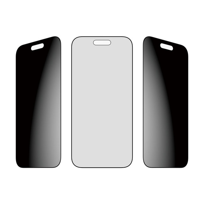 Tvrdené sklo UWF 2-Way Privacy s aplikátorom pre iPhone 17 Air, čierna