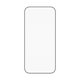 Tvrdené sklo UWF s aplikátorom pre iPhone 17 Air, čierna