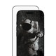 Tvrdené sklo UWF Ceramic II s aplikátorom pre iPhone 17/16 Pro, čierna