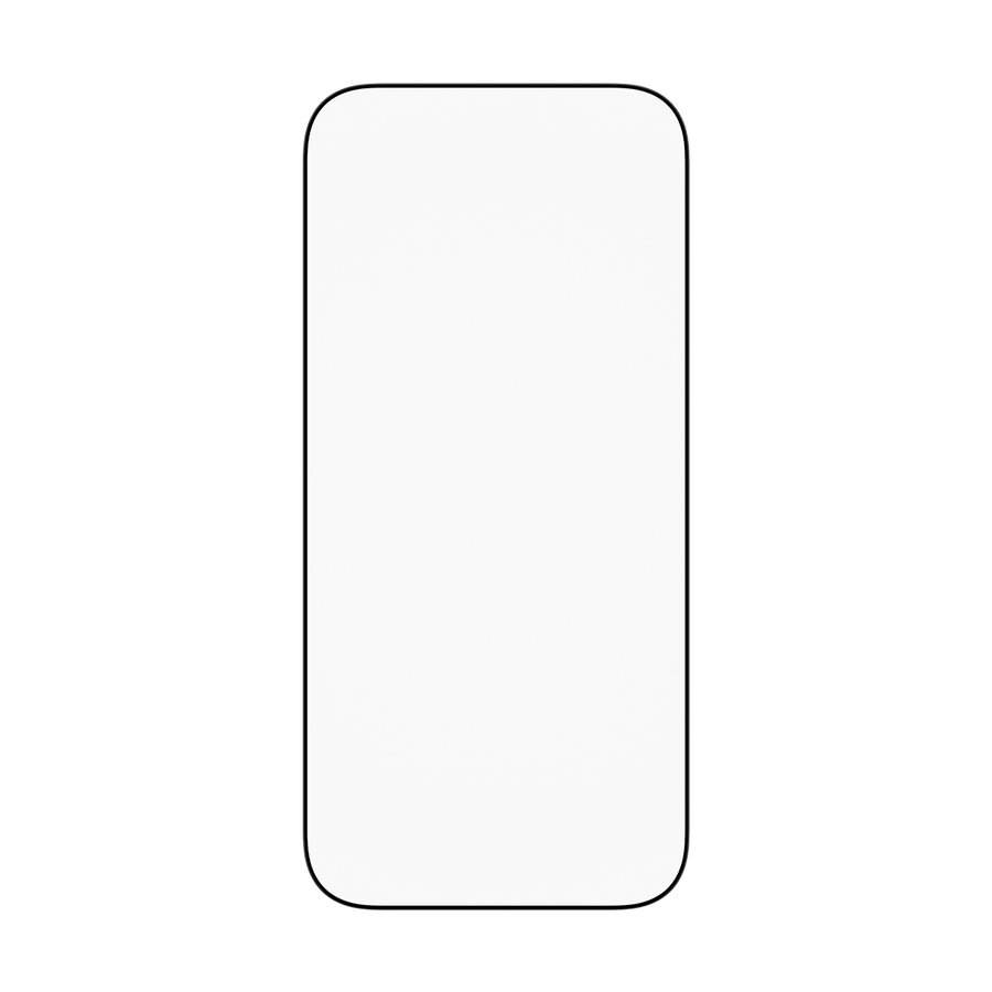 Tvrdené sklo UWF Ceramic II s aplikátorom pre iPhone 17/16 Pro, čierna