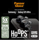 Ochranný kryt objektívu Hoops Ceramic pre Samsung Galaxy S25 Ultra, čierna