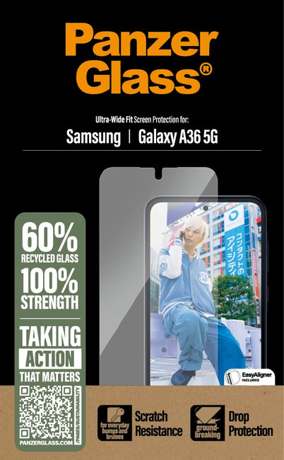 Tvrdené sklo UWF pre Samsung Galaxy A36 5G, číra