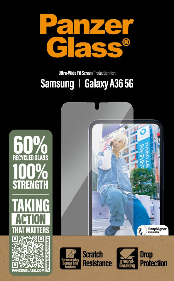 Tvrdené sklo UWF pre Samsung Galaxy A36 5G, číra