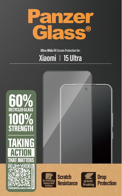 Tvrdené sklo UWF pre Xiaomi 15 Ultra, čierna