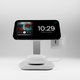 PURO - Bezdrôtová nabíjacia stanica Stand Mag, 2x1, 15 W, biela