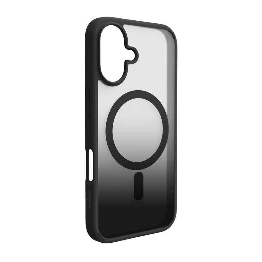 PURO - Puzdro Gradient s MagSafe pre iPhone 17, čierna