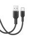 PURO - Kábel USB-C/USB-A, 60 W, Soft, 1,5 m, čierna