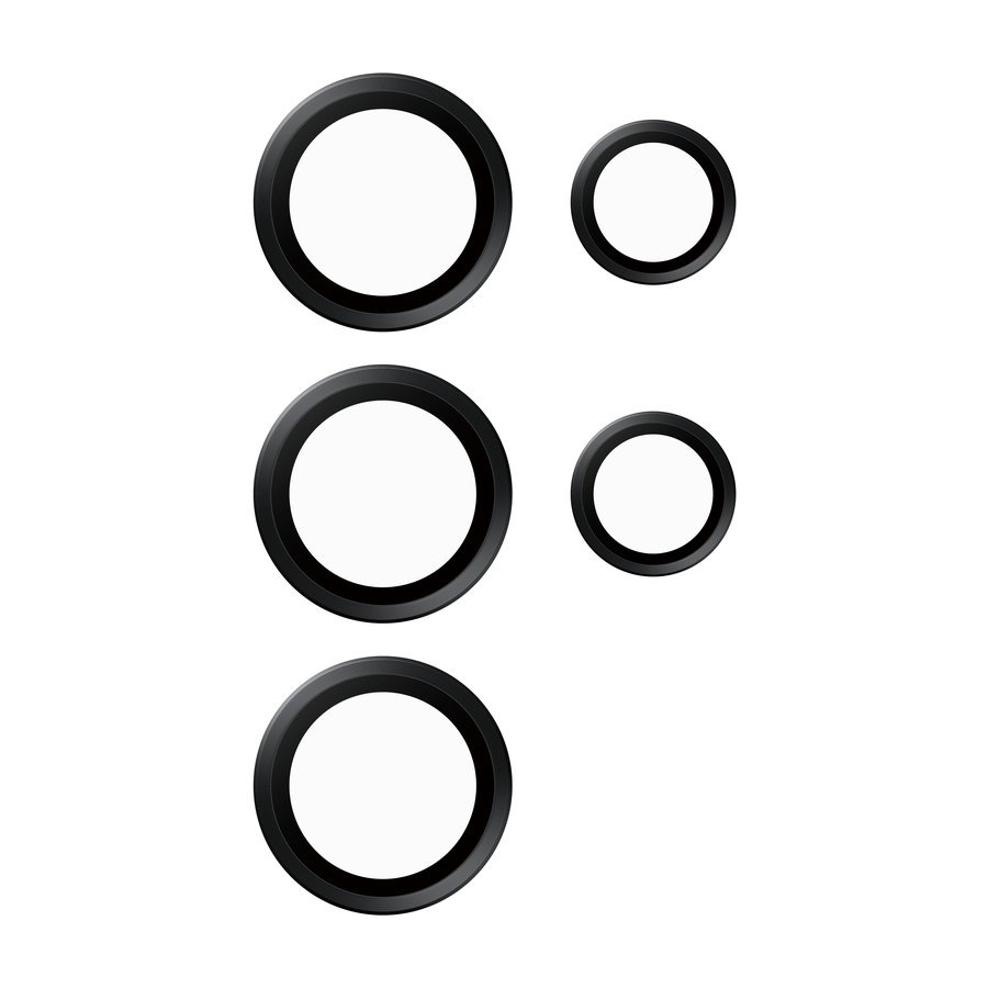 SAFE - Ochranný kryt objektívu pre Samsung Galaxy S24 Ultra, čierna