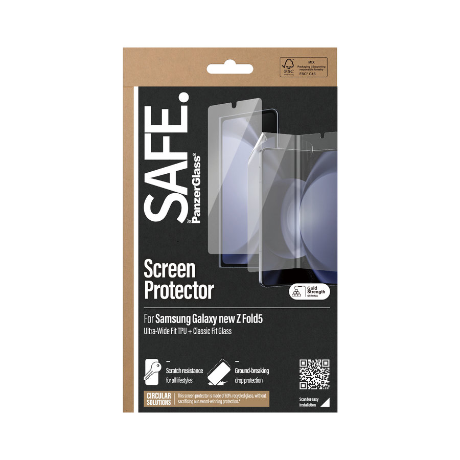 SAFE - Ochranná fólia UWF a tvrdené sklo pre Samsung Galaxy Z Fold6, číra