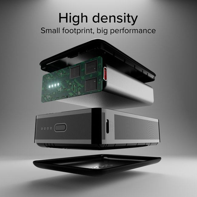 SBS - PowerBank 20000 mAh 65 W, Power Delivery, NanoTube, USB-C/USB-A, čierna