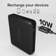 SBS - PowerBank 5000 mAh 10 W, Intelligent Charge, NanoTube, USB-C, čierna