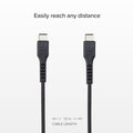 SBS - Kábel USB-C/USB-C, 25 W, 1,5 m, čierna