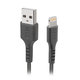 SBS - Kábel USB-A/MFI Lightning, 10 W, 1 m, čierna