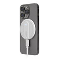 SBS - Magnetická bezdrôtová nabíjačka MagSafe, 10 W, biela