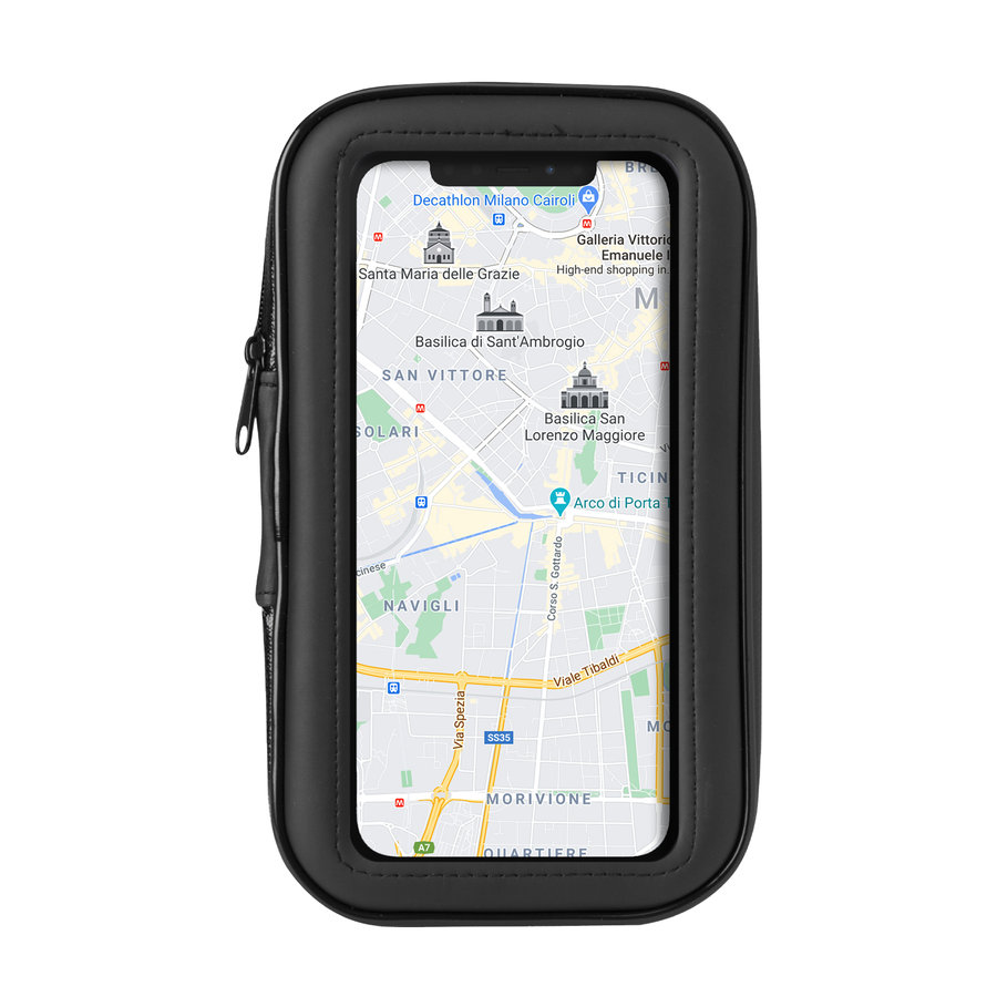 SBS - Vodeodolný držiak E-Go pre elektrické kolobežky a bicykle, čierna