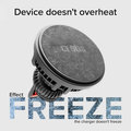 SBS - Držiak do auta Frozen Mag, MagSafe, s chladiacim ventilátorom, do mriežky, 15 W, čierna