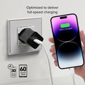 SBS - Cestovný adaptér Mini USB-C, GaN, 30 W, PD, čierna