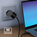 SBS - Cestovný adaptér Mini USB-C, GaN, 65 W, PD, čierna