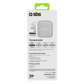 SBS - Bezdrôtová nabíjačka pre Airpods/Airpods Pro, 3 W, biela