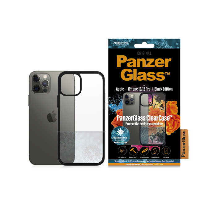 Puzdro ClearCase AB pre iPhone 12/12 Pro, čierna