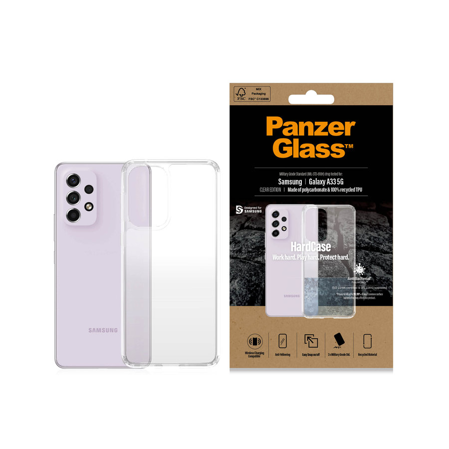 Puzdro HardCase AB pre Samsung Galaxy A33 5G, transparentná