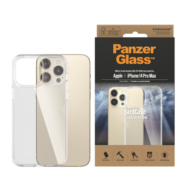 Puzdro HardCase pre iPhone 14 Pro Max, transparentná