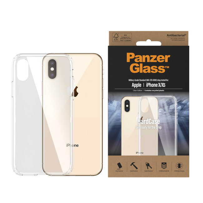 Puzdro HardCase AB pre iPhone XS/X, transparentná